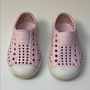 Native Kids Shoes - Light Pink